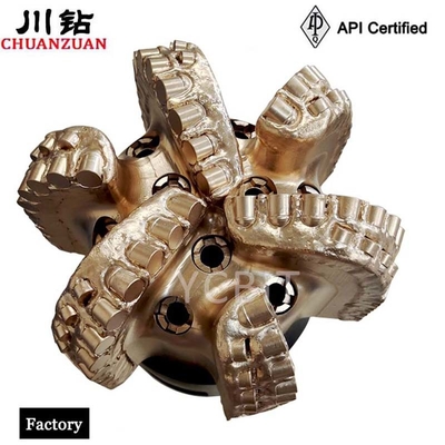 China Manufacturer10 5/8 Inch Steel Body PDC Drill Bit 6 Bladg Untuk Pengeboran Minyak